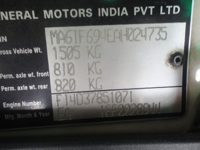 CHEVROLET-AVEO-1.4 2010 picture 9
